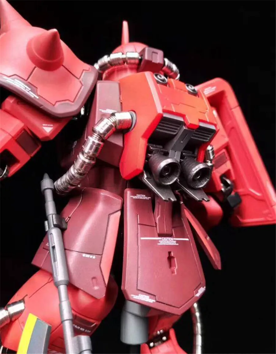 Модели фанатов в наличии металлический солдат сборка MB gundam 1/100 красный табак Aznable