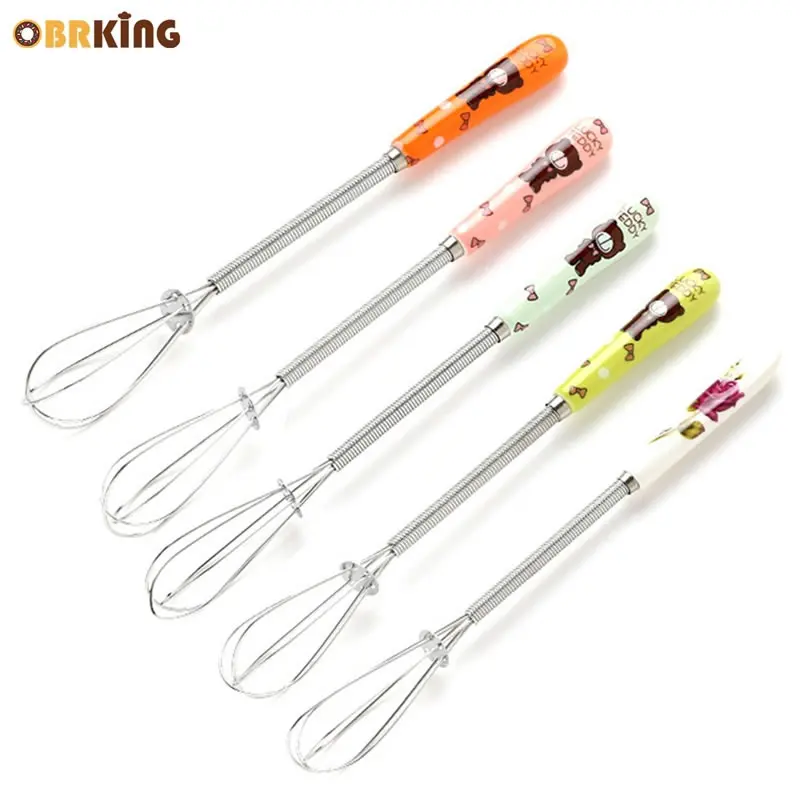 Ручной Мини миксер для яиц OBRKING керамический мультяшный ручной измельчитель