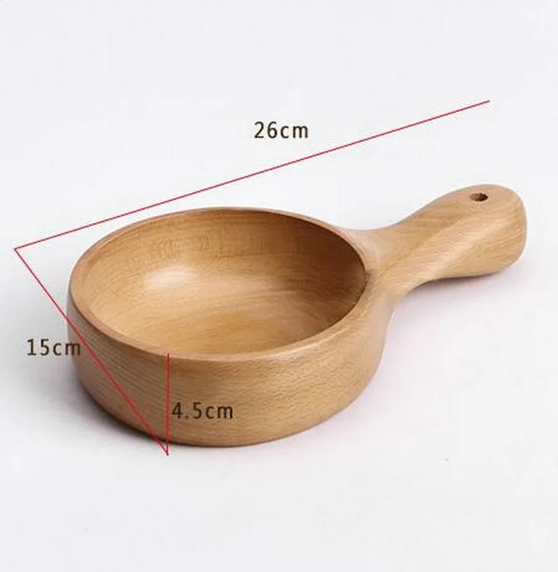 Креативная деревянная Салатница по оптовой цене Экологичная японская