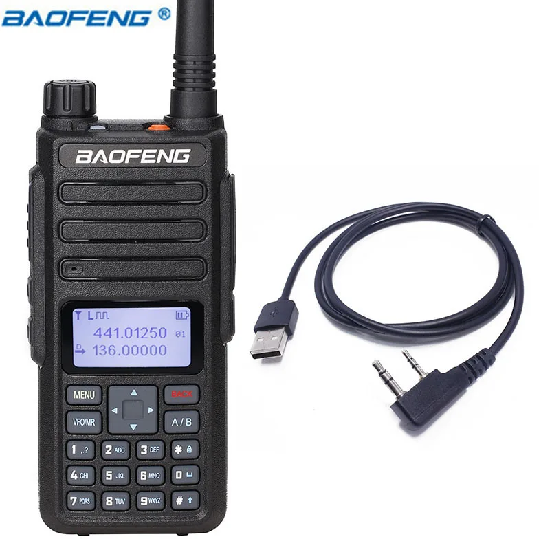2021 Baofeng DM 860 Dual Band Цифровые иди и болтай Walkie Talkie DMR Tier1 Tier2 Tier II time slot