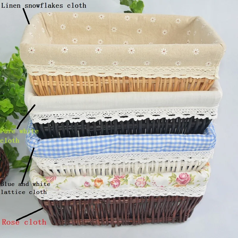 Новая корзина для хранения плетеная украшение фруктов panier cesta настольная тканые