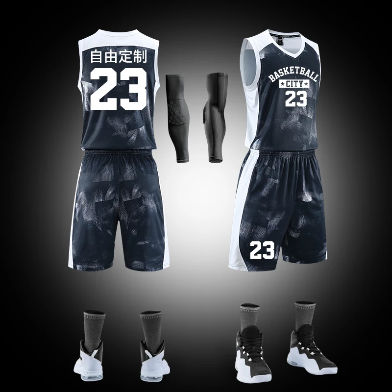 Индивидуальные мужские баскетбольные Джерси наборы Униформа Наборы для