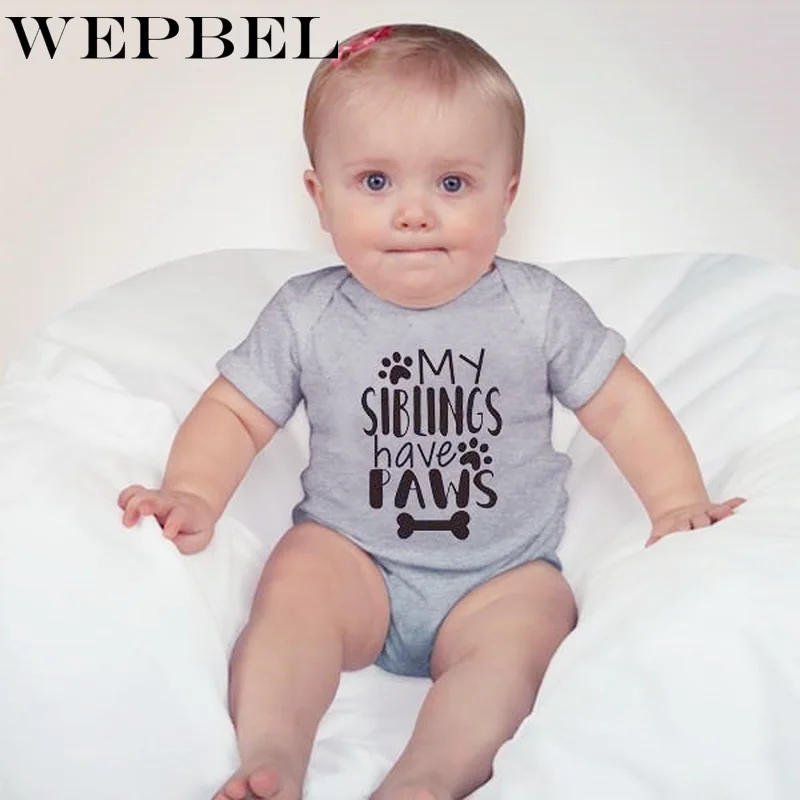 WEPBEL My Siblings Have lapes Onesie объявление беременности рубашка для беременных Одежда