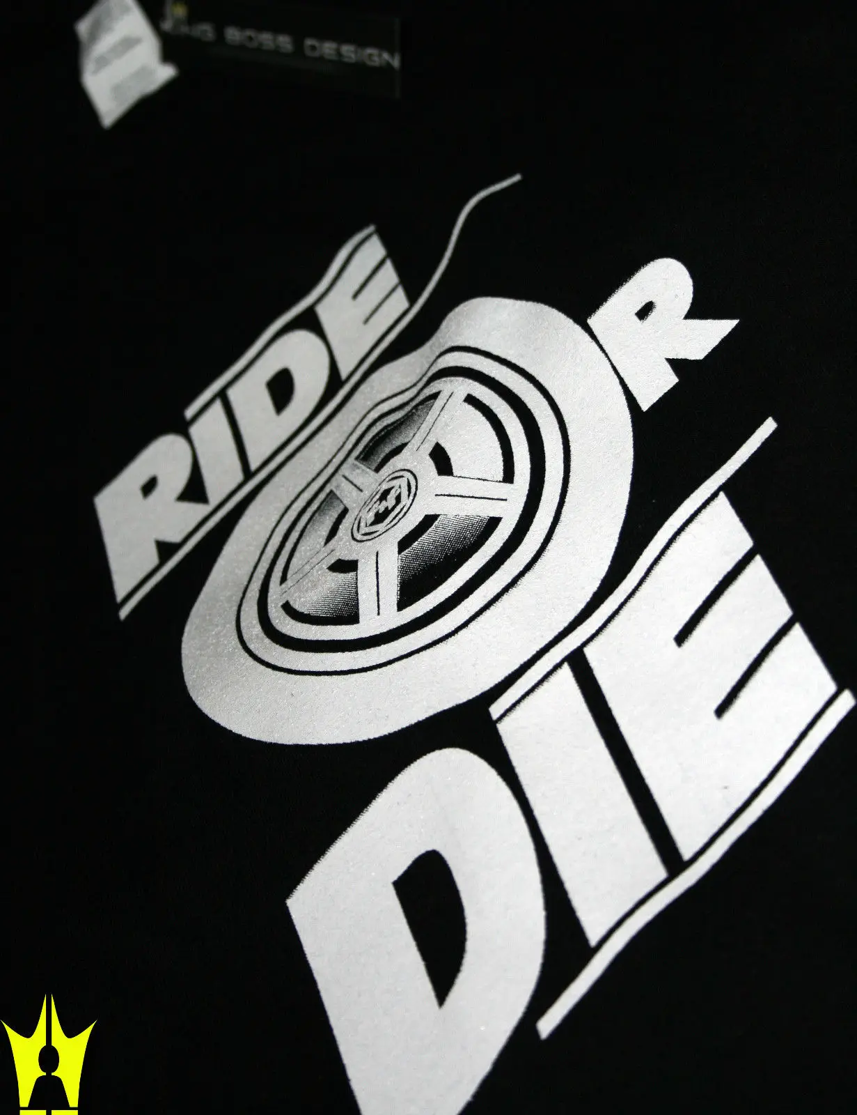 Форсаж 7 Вдохновленный Ride or Die футболка оригинальный редкий дизайн трафаретным