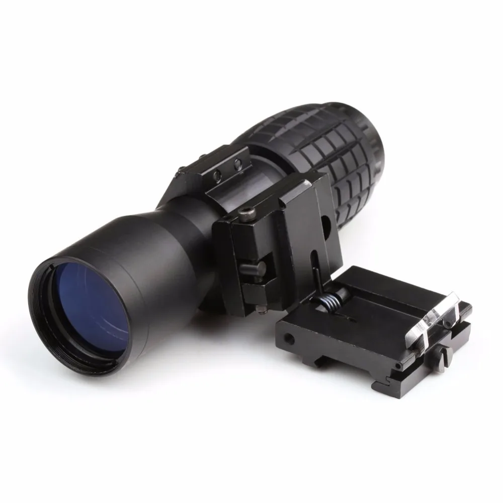 4X Лупа FTS флип в сторону для Eotech Aimpoint или аналогичный прицел Прицелы Открытый