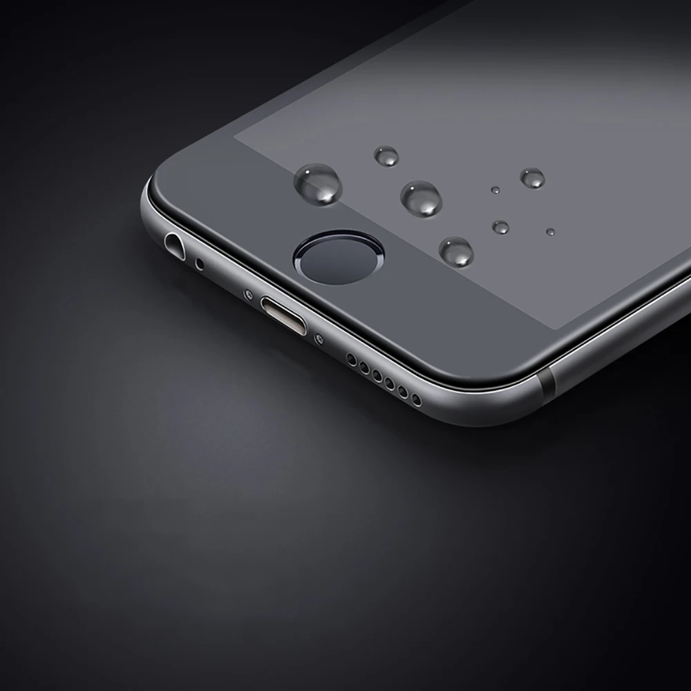 Joyroom Новый 3D Full Экран анти отпечаток пальца закаленное Стекло для iPhone 7 Plus |