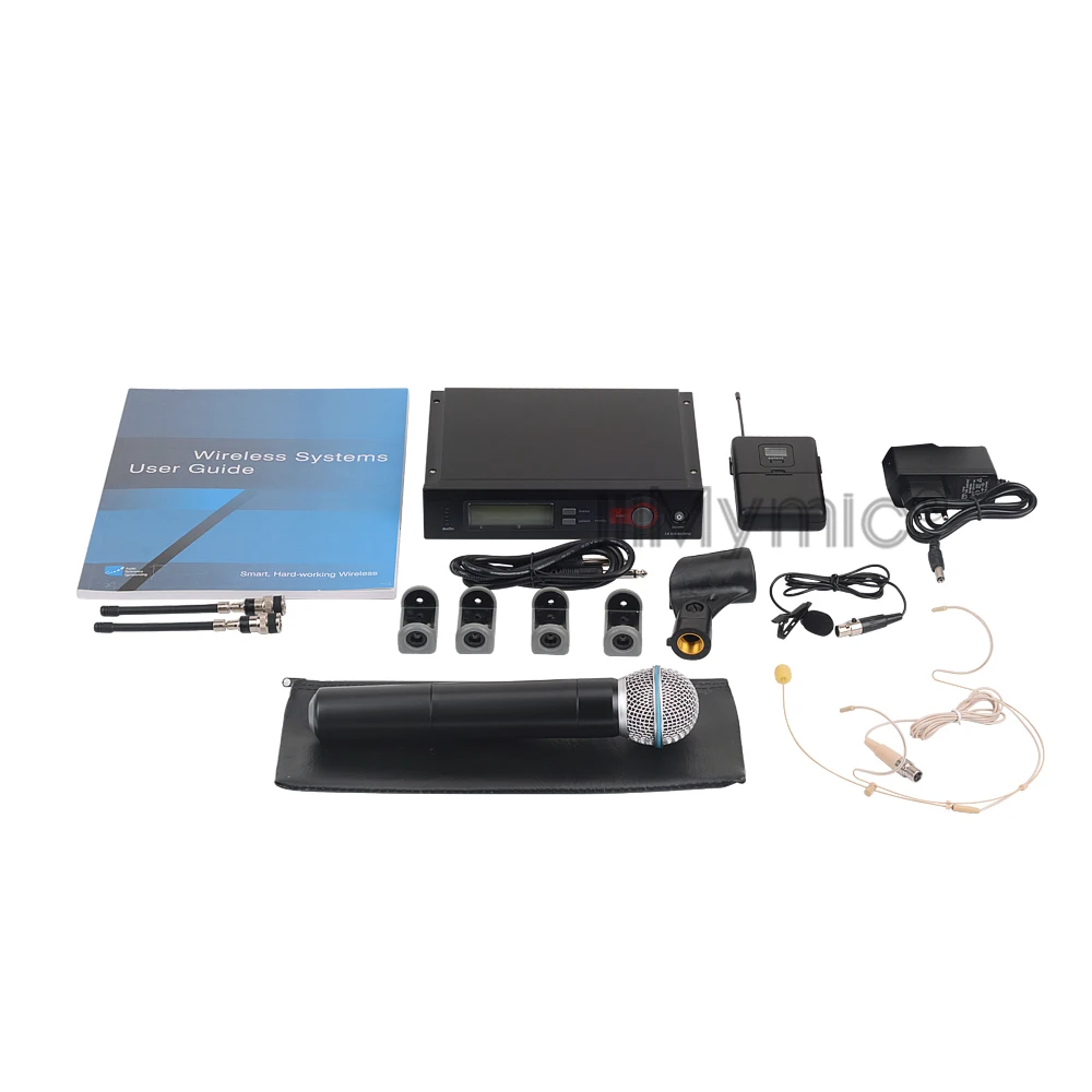 UHF SLX24 PRO беспроводной микрофон системы супер кардиоидный ручной+ SLX14 поясной+ лацканы+ гарнитура микрофон для сцены караоке DJ