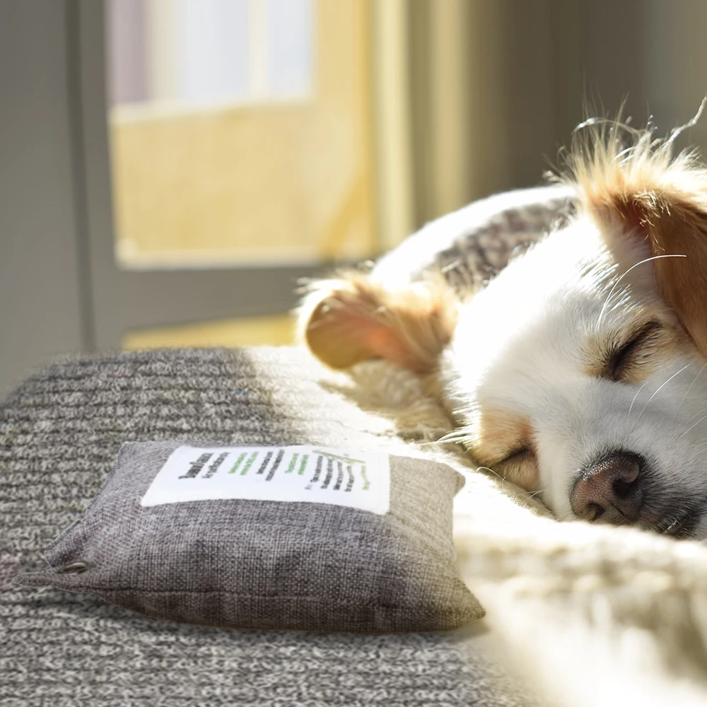 500 г очищающий воздух бамбуковый уголь дезодорирующий мешок для шкафов/ванных