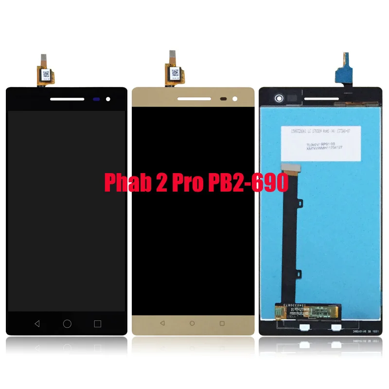 Для lenovo Phab2 Phab 2 Plus PB2 670M Полный ЖК дисплей и сенсорный экран стекло дигитайзер