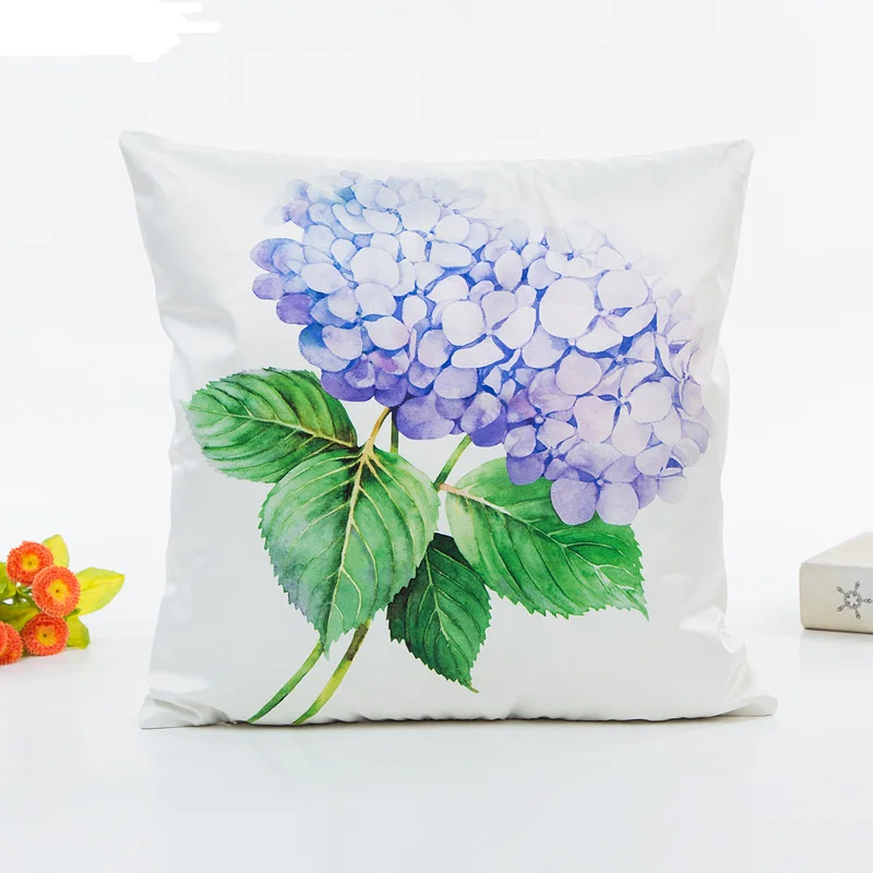 Бесплатная доставка 1 шт. 4 вида цветов американский деревенский стиль наволочка