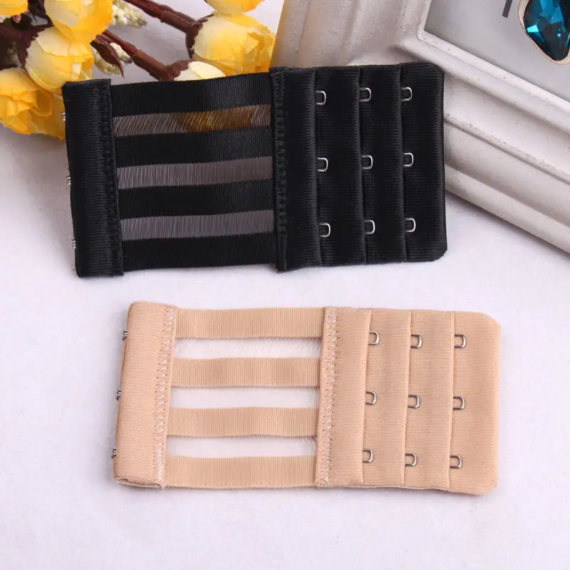 Эластичная удлиненная застежка 4 крючка удлинитель груди для бюстгальтера 3 и