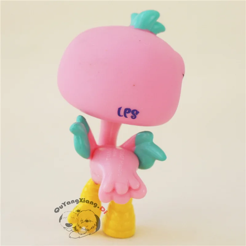 CW024 Pet Shop фигурка животного розовая стоящая птица кукла экшн фигурка|Игровые