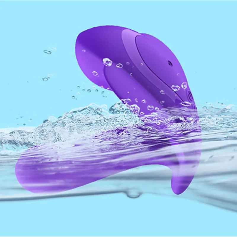 Вибратор на ремешке с электрическими бабочками устройства для мастурбации