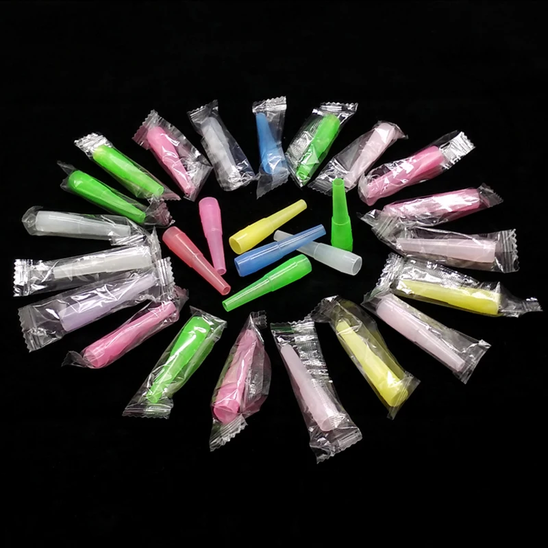 100 шт. цветной одноразовый мундштук для кальяна кальян/Шеша/Чича/наргильный шланг