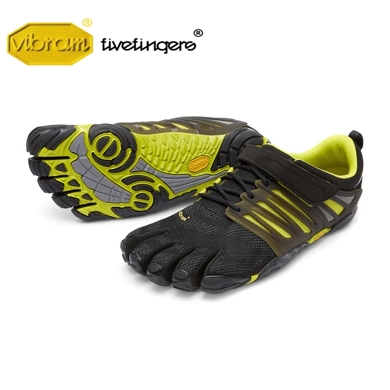 17M6602 Vibram Fivefingers V-TRAIN Мужская обувь Тяжелая Атлетика Фитнес приседания Обучение Бег Спорт пять пальцев пять носок кроссовки в тренажерном зале - Цвет: 17M6602