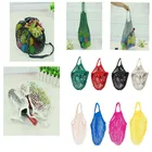 Карманная сетка для покупок из хлопка для супермаркета, 10 шт., 3,0