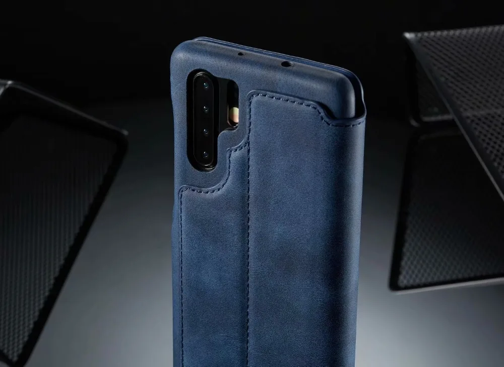 Роскошный кожаный магнитный флип-чехол для huawei p30 lite, чехол-кошелек со слотом для карт, подставка, чехол-книжка для huawei p20 p30 pro, чехол