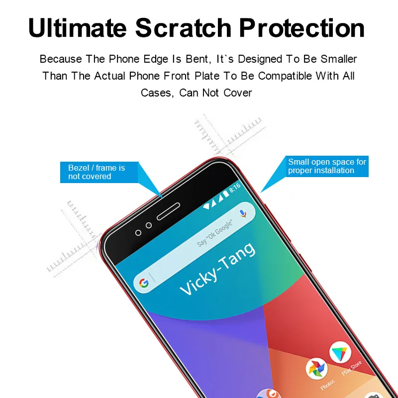 Закаленное стекло для Xiaomi mi a1 Защитная пленка для Xiaomi mi a1 mi a1 Xiaomi mi 5X mi 5x защитная пленка
