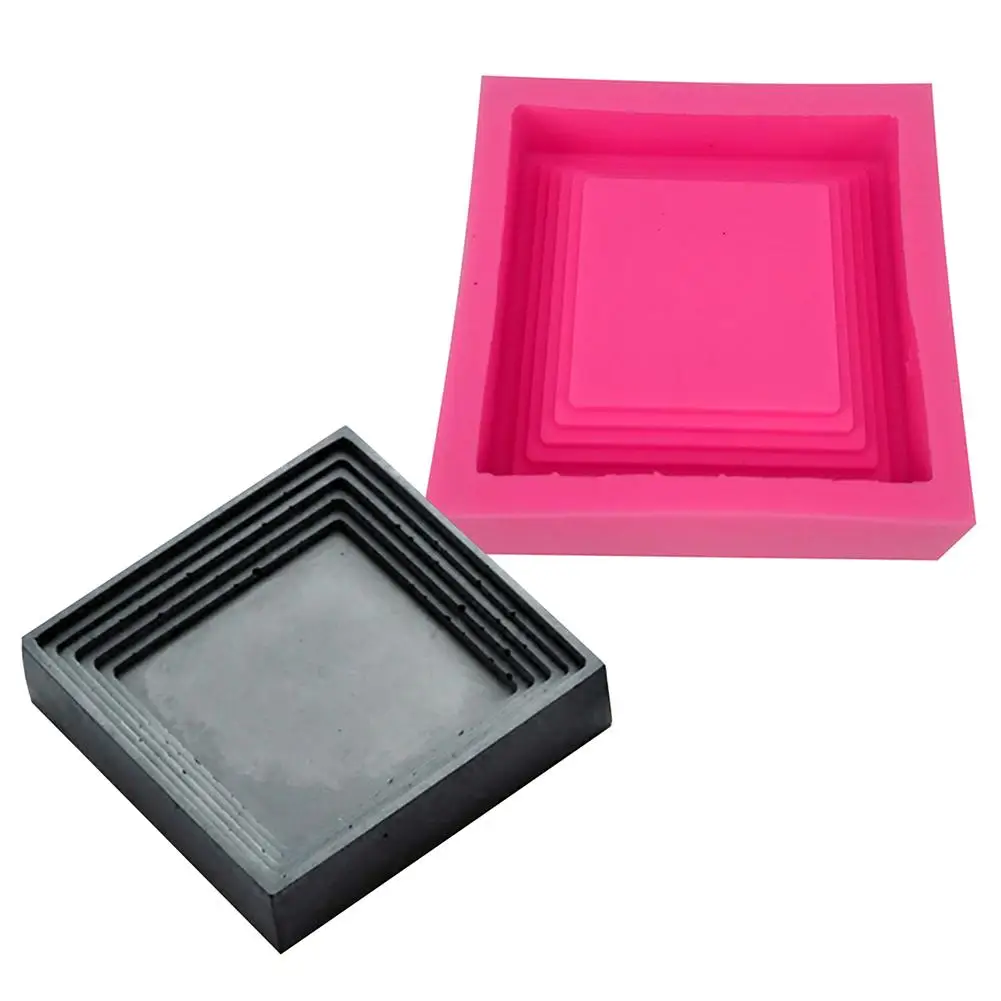 CC чистая вода бетон силиконовая форма стол поддон для складирования DIY цемент