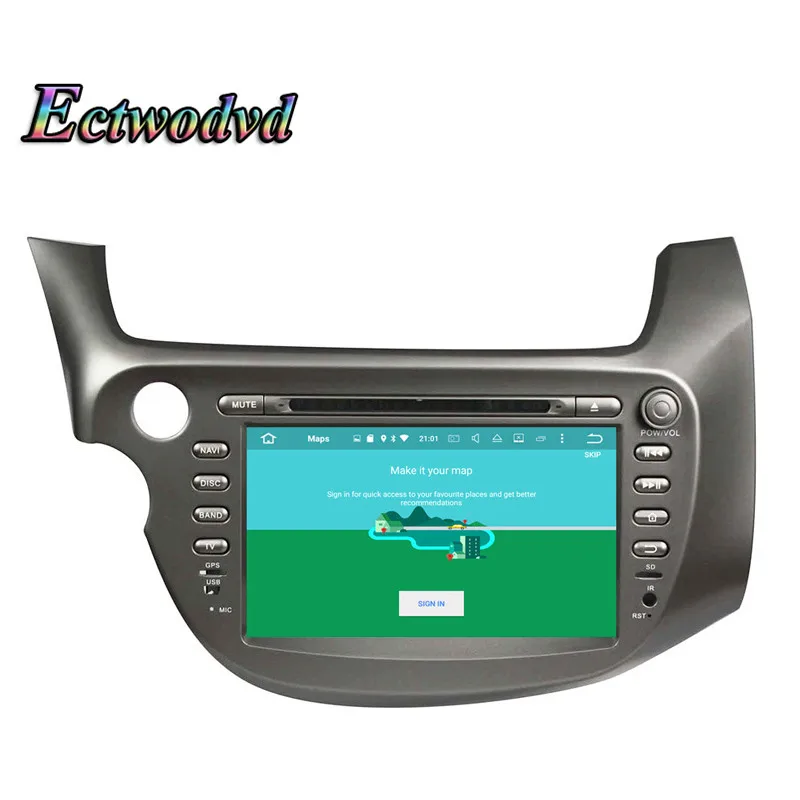 Ectwodvd Восьмиядерный 4G ram 64G rom Android 9 0 Автомобильный мультимедийный dvd-плеер gps