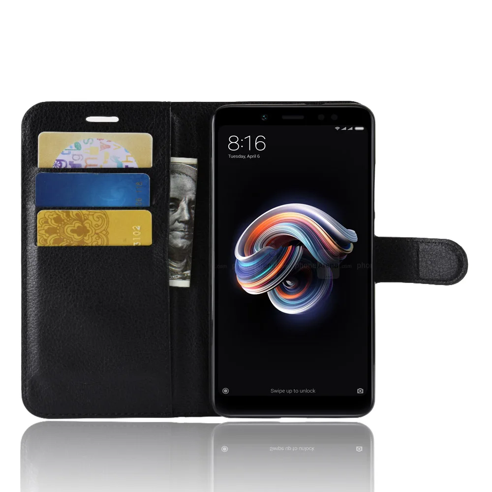 Чехол HUDOSSEN для Xiaomi Redmi Note 5 Pro роскошная Обложка на заднюю панель из искусственной