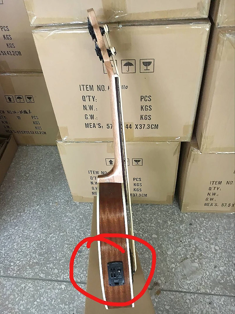 Укулеле бас pick up Band укулеле эквалайзер звукосниматель для укулеле Гавайская гитара Эквалайзер с тюнером pick up керамический пикап