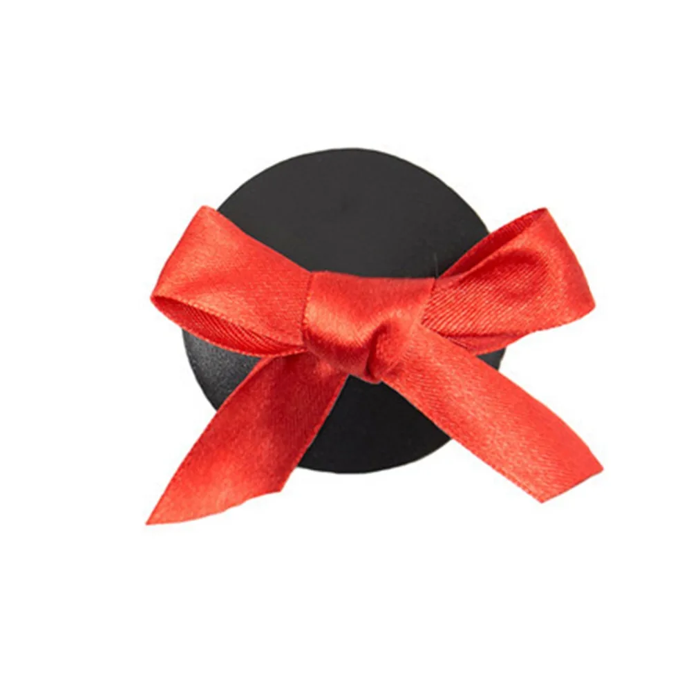 Сексуальный бант кожаный чехол для сосков флирт фетиш ниппель женские наклейки