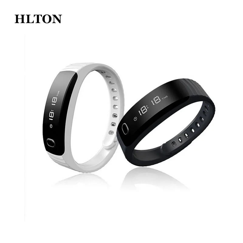 HLTON спортивный смарт-браслет Bluetooth Шагомер фитнес-трекер умные часы напоминают о