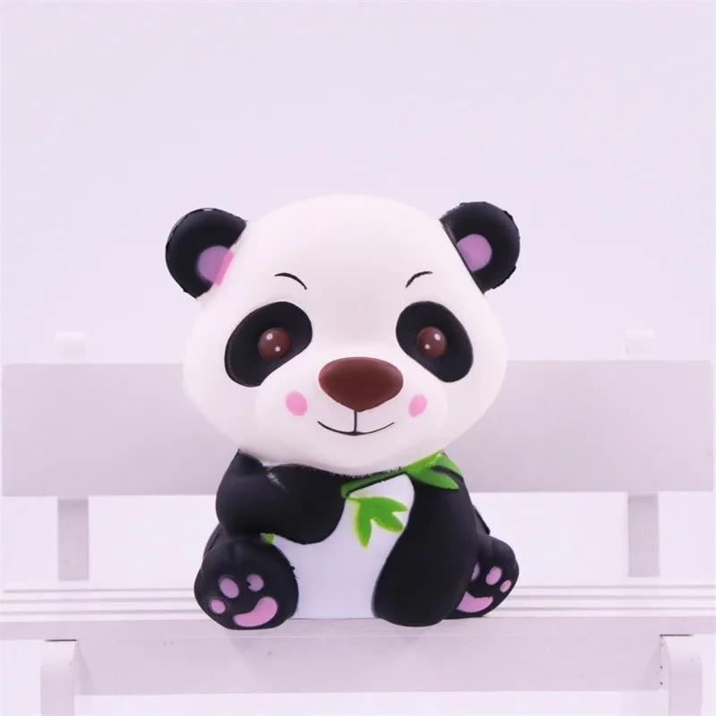 Болотистый игрушечный Дизайн мультфильмов Панда болотистый Медленный поднимающийся Крем пахнущий игрушечный Дети Kawaii Хлюпать антистресс игрушечный стресс Reliever лизун сквиши антистресс слайм лизуны слайм сквиши
