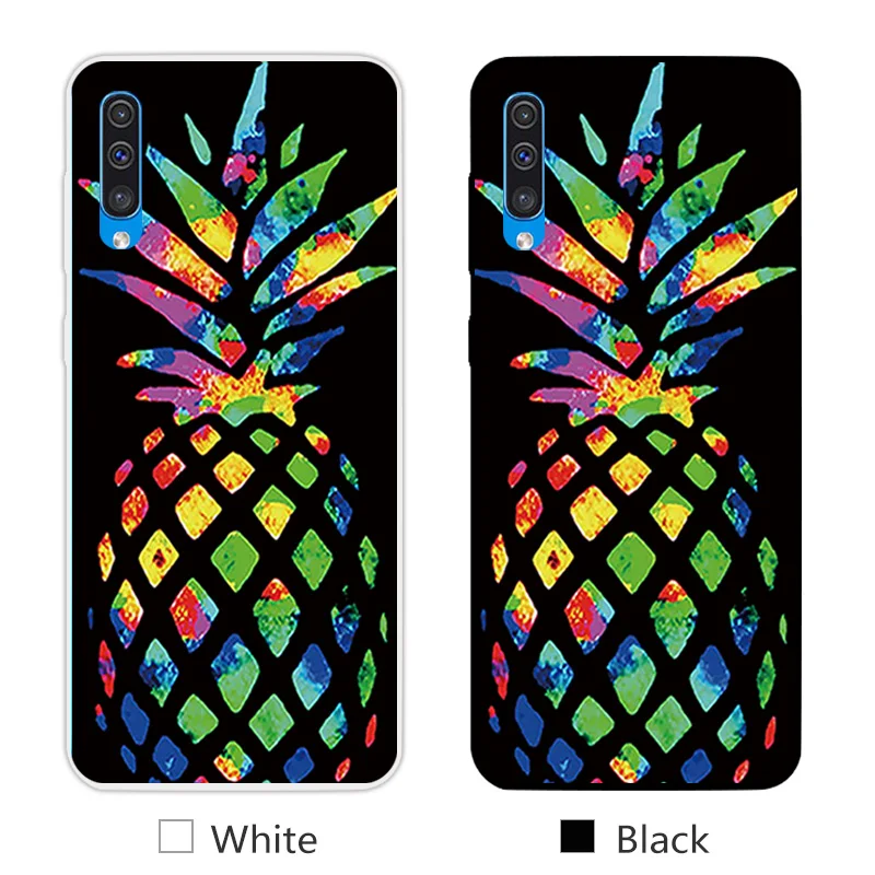 06 6," для samsung Galaxy A50, Модный чехол на заднюю панель телефона, роскошный мягкий силиконовый дизайн с улыбкой для Galaxy A50, прозрачный ТПУ чехол для телефона - Цвет: 06