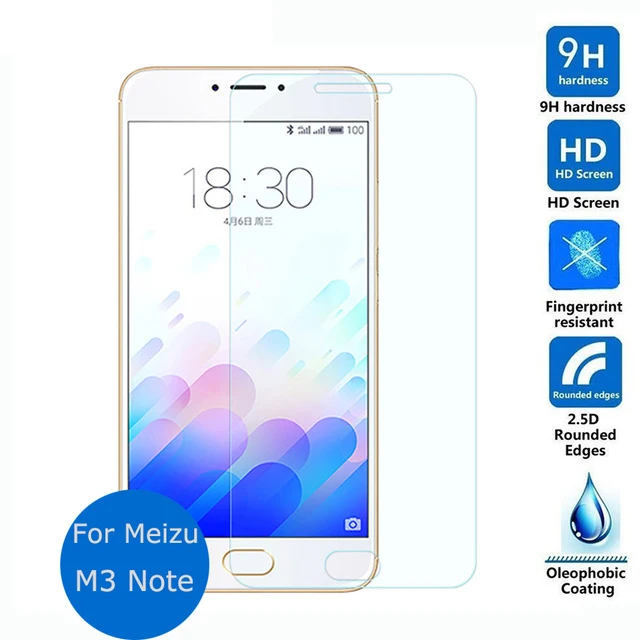 2.5D Закаленное стекло для Meizu M3 Note Высококачественная защитная пленка
