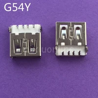 10pcs g54y 2 0 4pin a type female socket connector 2 feet 90 degree data transmission charging sale at a loss usa