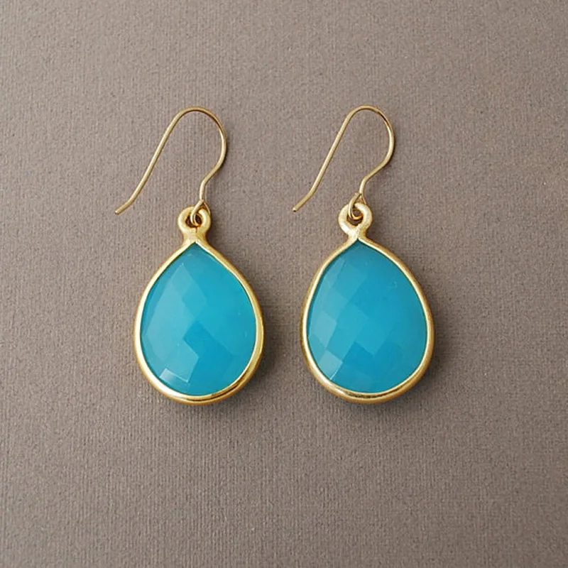 Серьги крупные длинные Brincos Perle Pendientes с камнями модной коллекции 2018 года для женщин.