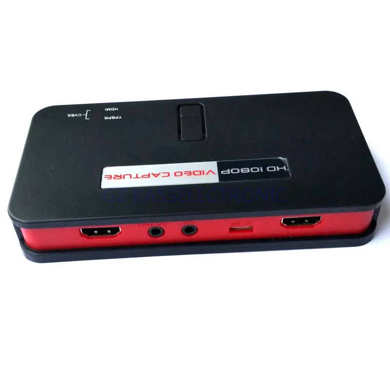 2017 Новый видеорегистратор vhs преобразователь HDMI/YPbPr вход в USB флэш диск TF карта HDMI