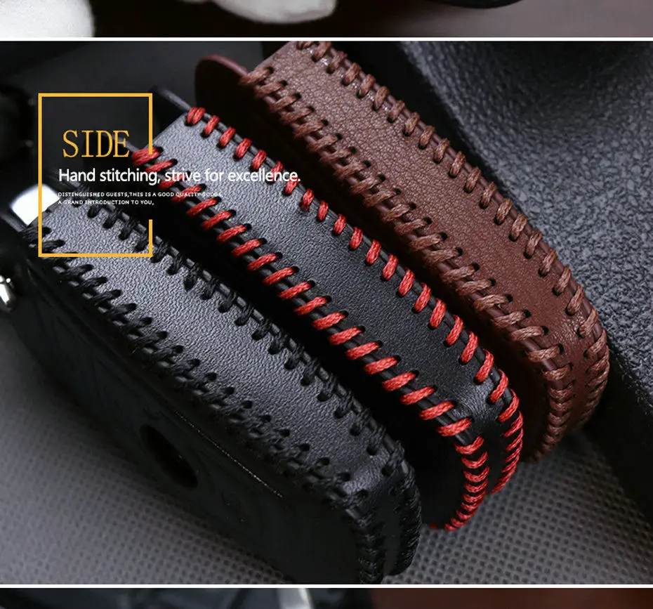 KUKAKEY чехол для ключей автомобиля из натуральной кожи для SEAT Leon Ibiza CUPTRA для Skoda Octavia, чехол для ключей, держатель для VW Polo golf 7 MK7