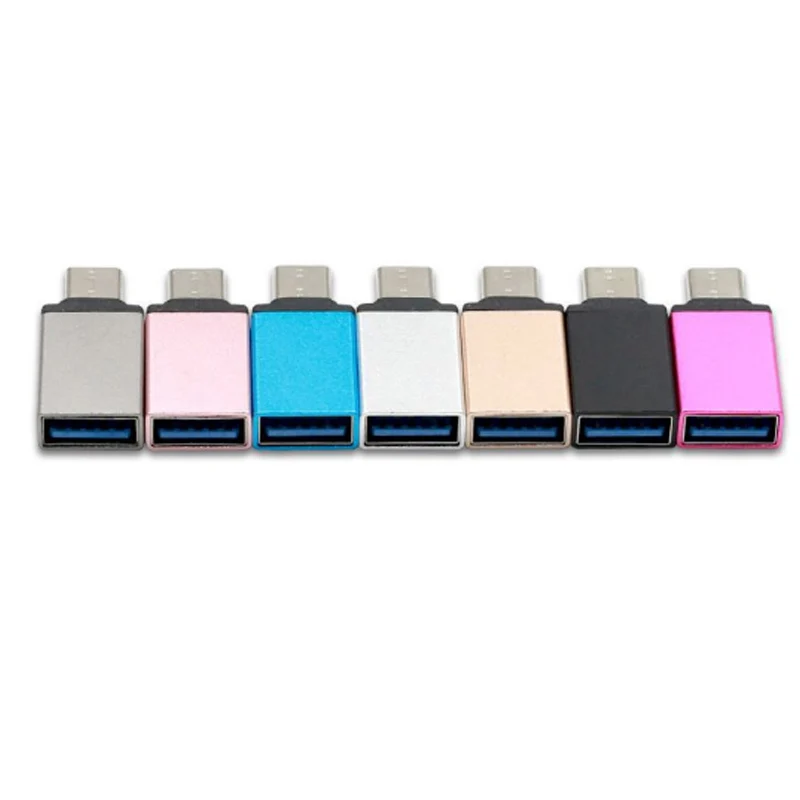2 шт. type C к USB 3,0 адаптер type C штекер для OTG USB3.0 Женский конвертер для Xiaomi для huawei
