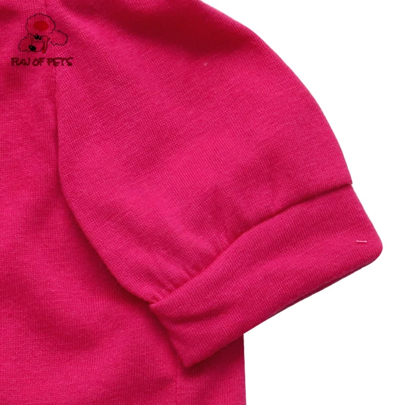 2017 жилет для собак с рисунком маленького Святого Валентина (роза XS L) милая