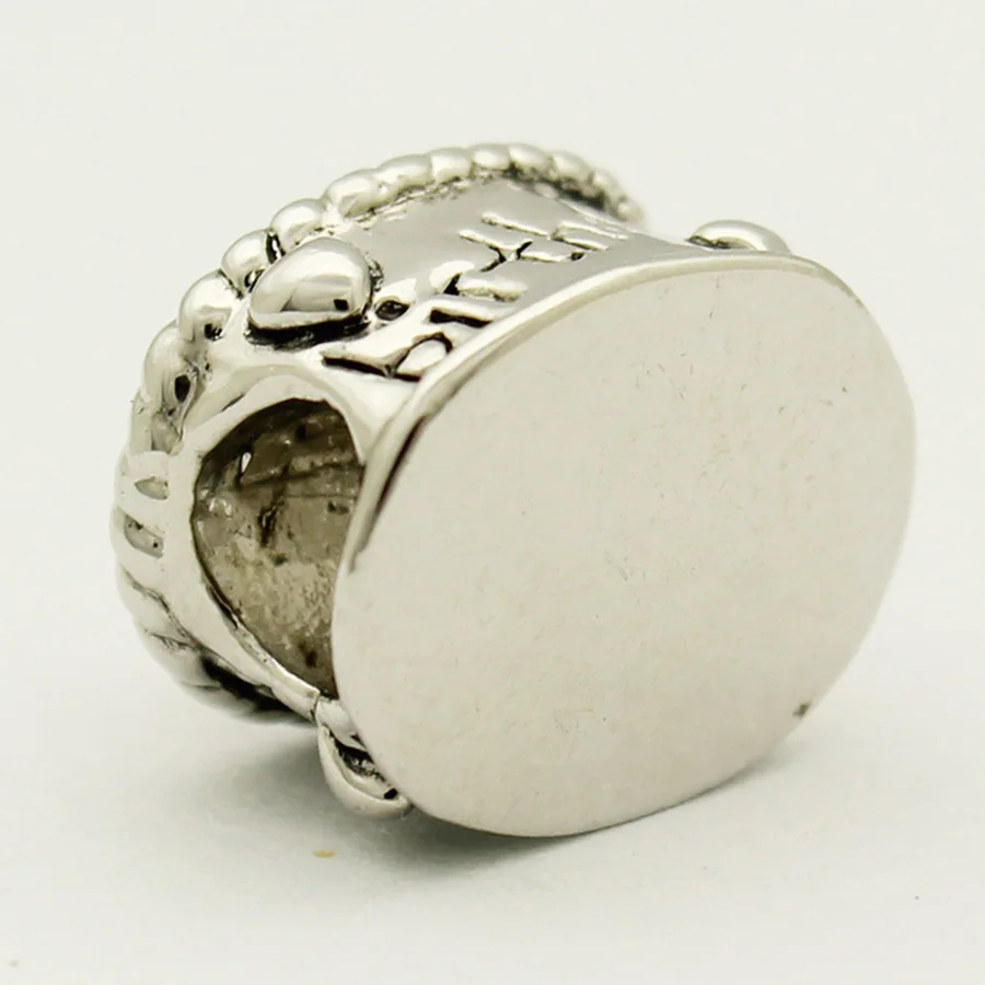 Слайд очарование Бесплатная доставка Рождество День рождения бисер Торт fit Pandora