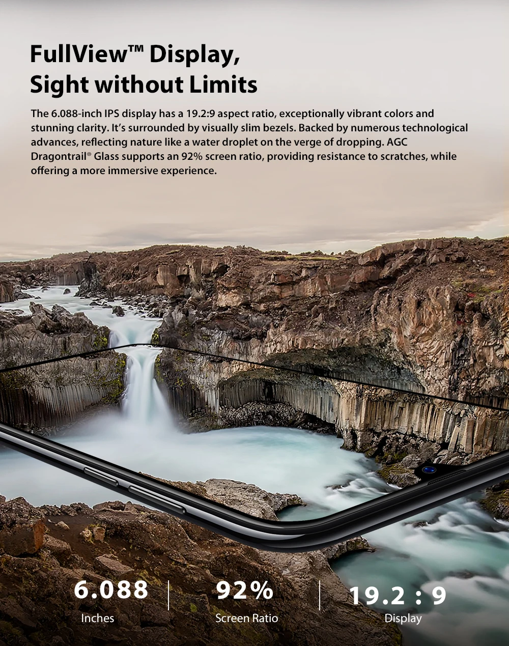 Blackview A60 Pro смартфон MTK6761 четырехъядерный Android 9,0 4080 мАч мобильный телефон 3 ГБ+ 16 Гб экран с каплями воды лицо ID 4G мобильный телефон