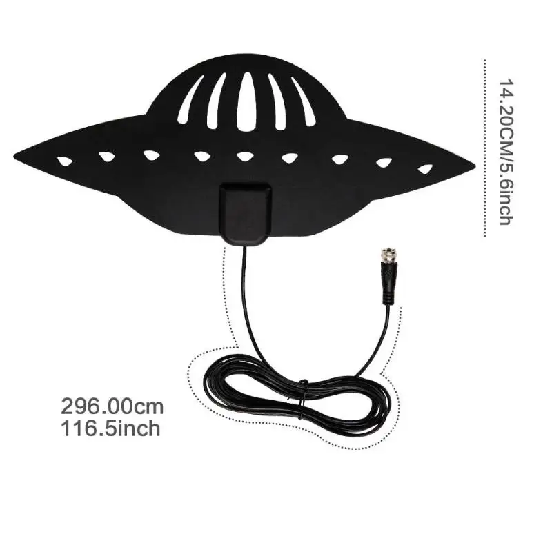 50 80 миля HDTV антенна цифровая усиленная HD ТВ диапазон 4K VHF UHF Freeview телевидение