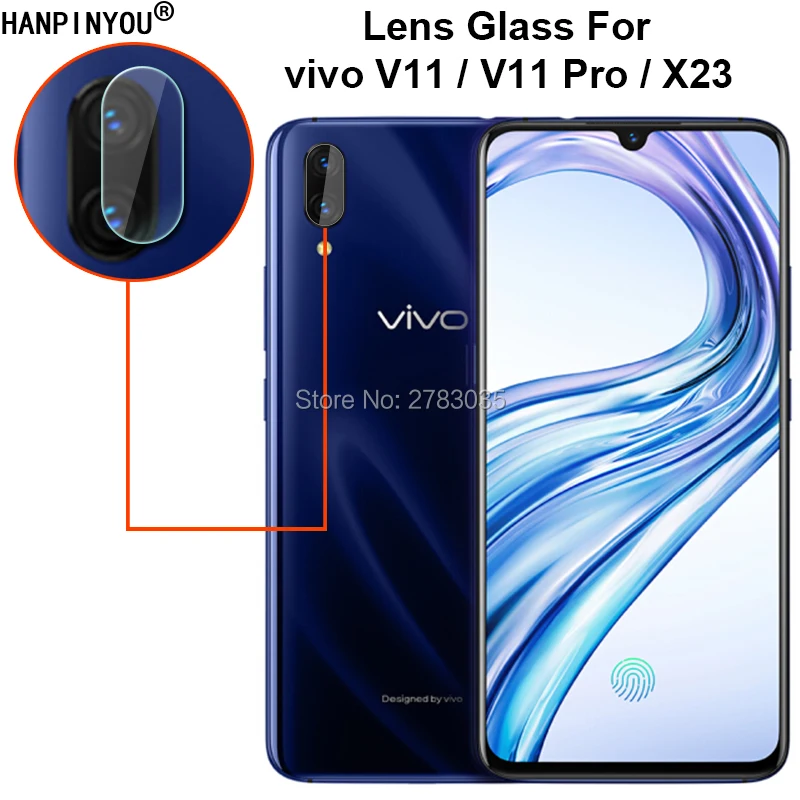 ДЛЯ vivo V11/V11 Pro/X23 6 41 &quotПрозрачная ультратонкая задняя защитная пленка для