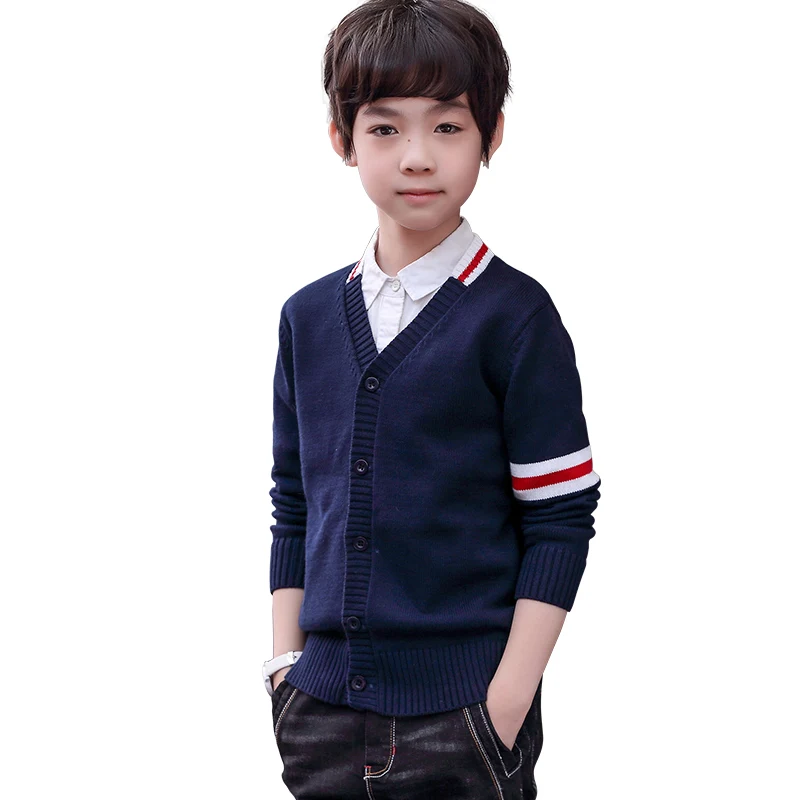 

Children's v-neck sweater cardigan