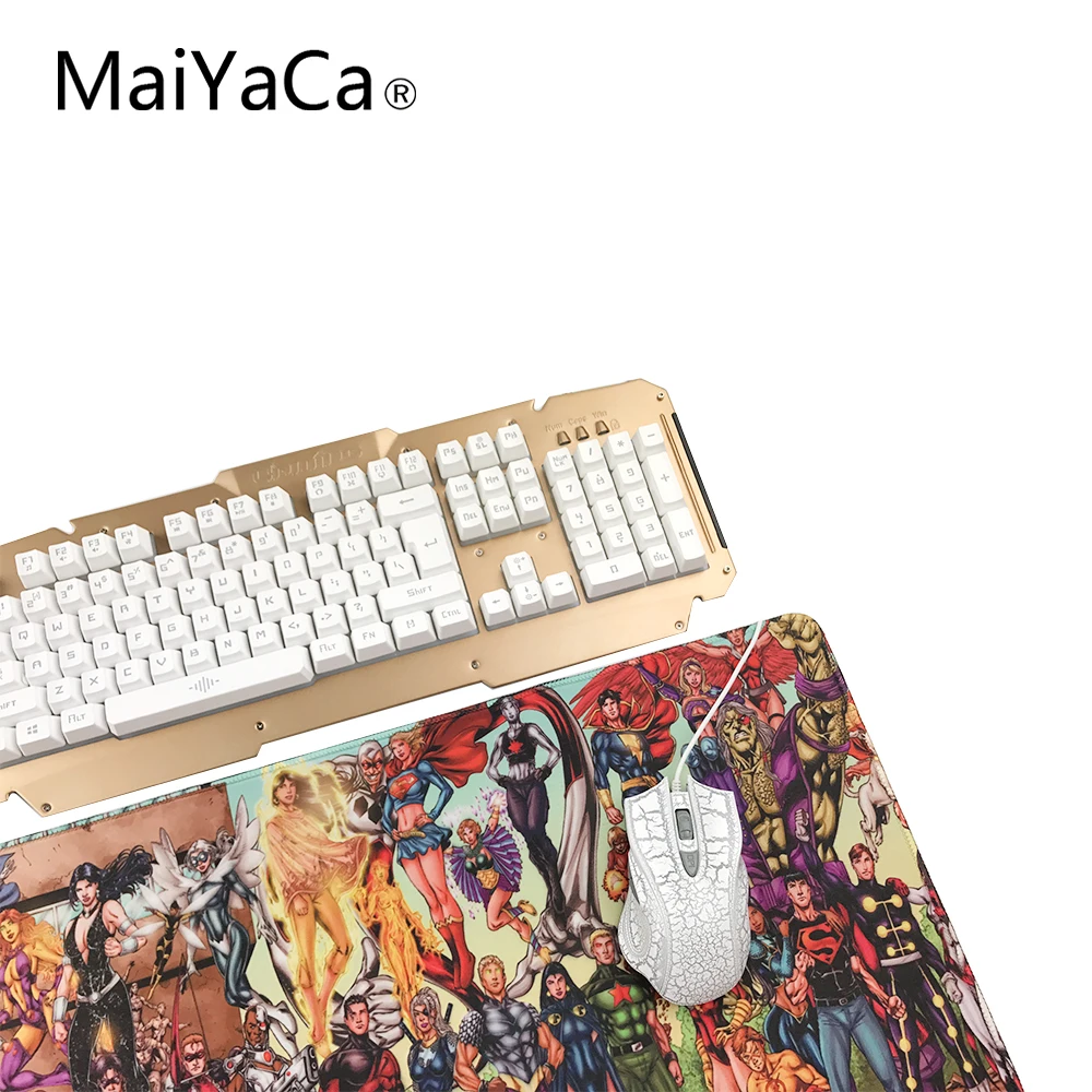 Maiyacomics персонажи Souris Pad Moins Cher Grand Pad Pour Souris Not book Ordinateur Tapis de souris HD Imprimer игровой коврик