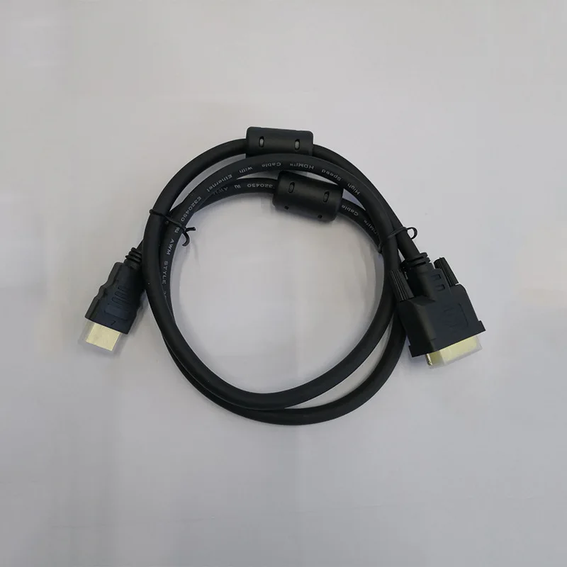 1 м 2 3 5 HDMI к DVI 24 + контактный адаптер Кабели 1080P 3D кабель для LCD DVD HDTV XBOX