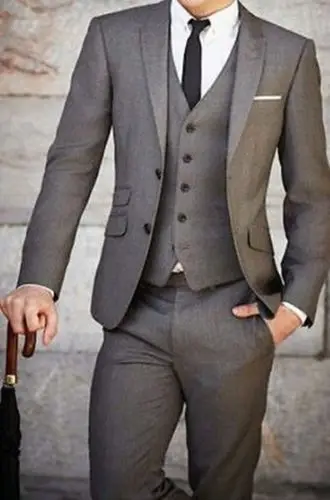

Fashion New Mens Groom Tuxedos Wedding Suits Business Suits Bridegroom Tailcoats Business Prom Custom Made Bespoke Suits A057