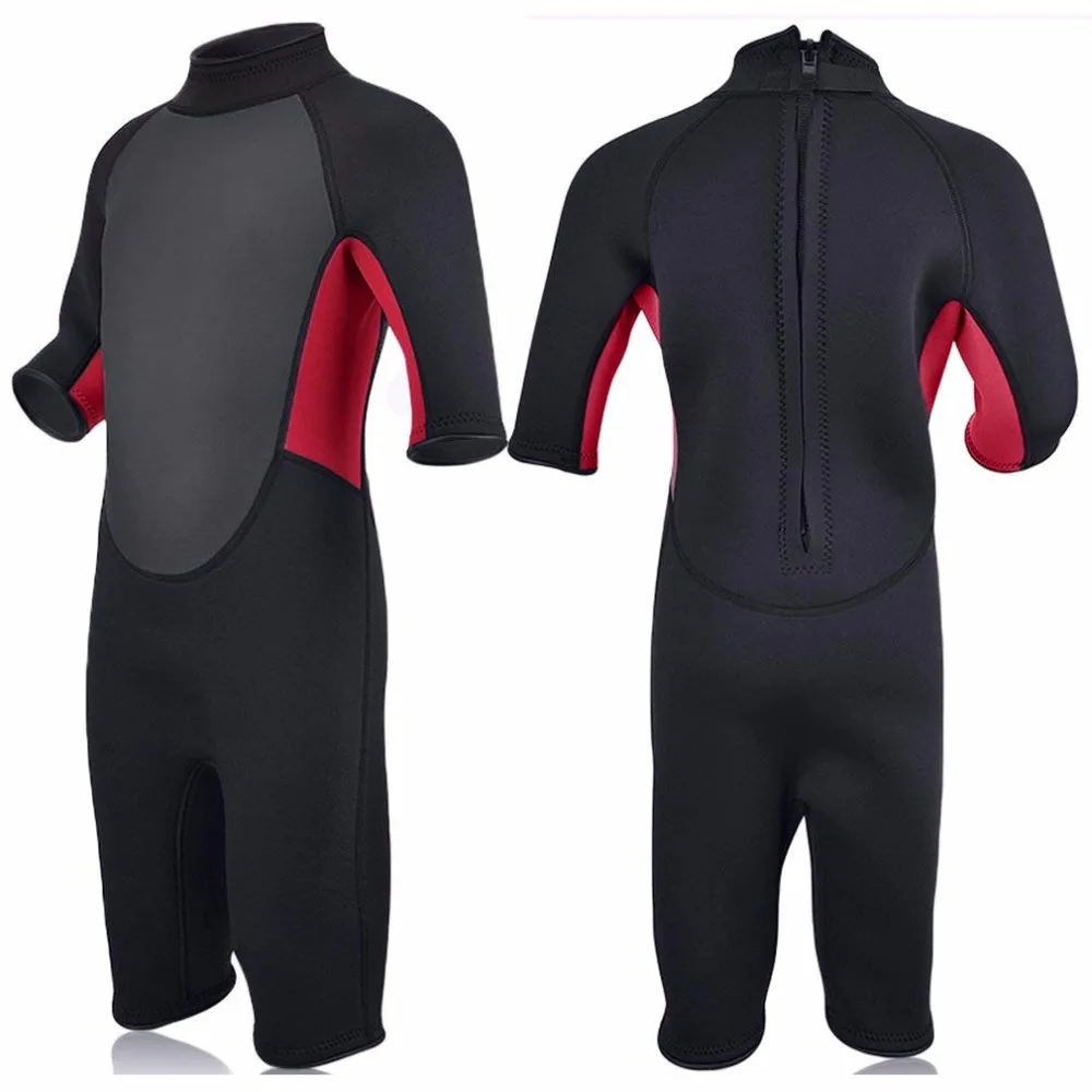 Realon 3 мм неопреновый Детский Гидрокостюм Шорты для плавания серфинга дайвинга