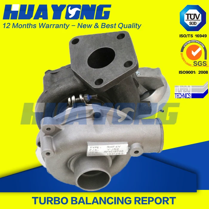 НОВЫЙ Turbo VJ-32 VDA-10019 VJ32 VDA10019 RF5C13700 Турбокомпрессор Полный Турбо для Mazda 6/MPV 2 0 CiTD (2002-)
