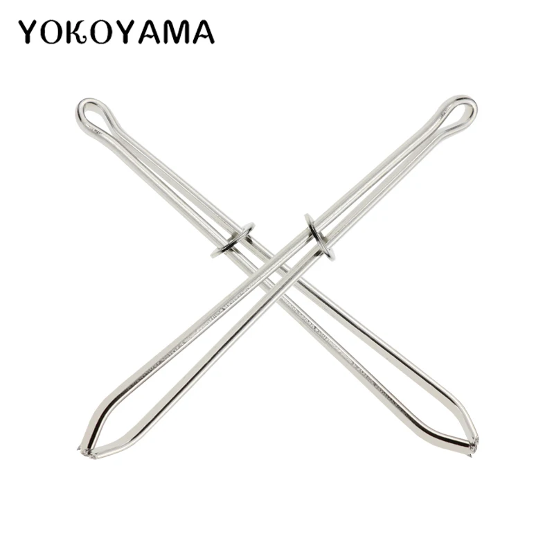 Вязальные спицы YOKOYAMA 10 шт./компл. 8 см вязальный крючок зажим из нержавеющей стали