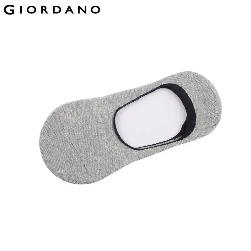 Giordano три пары коротких носков &quotлодочки&quot состоящих из хлопка и лайкры имеется