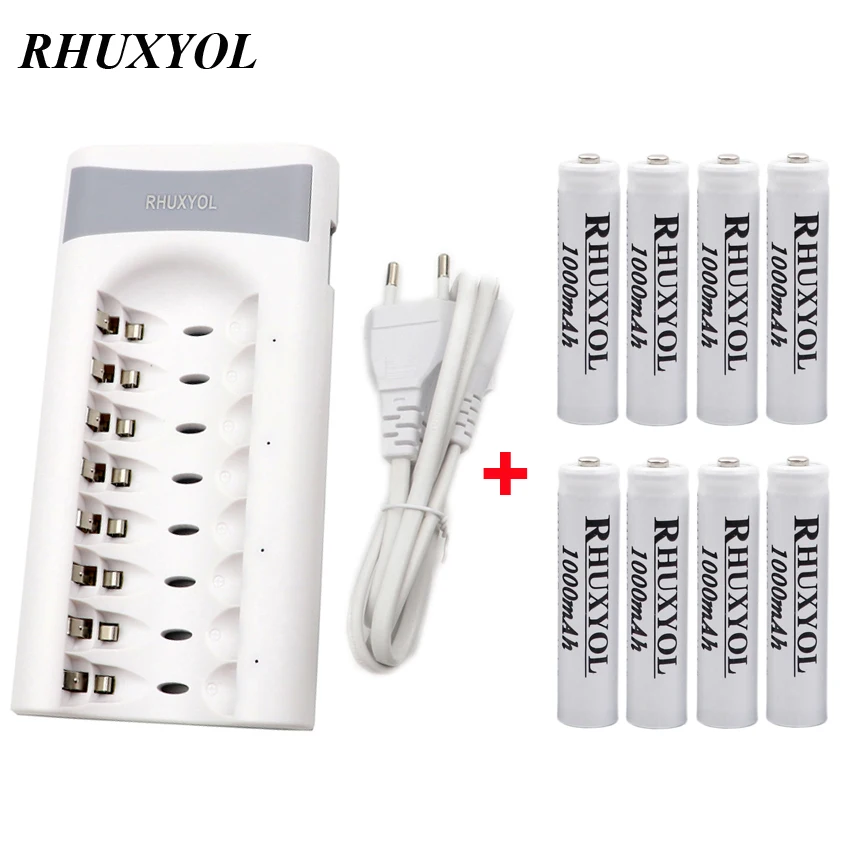 Зарядное устройство для никель металлогидридных и аккумуляторов 8 ячеек 1 2 в 1000